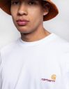 Carhartt WIP L/S American Script T-Shirt White galéria