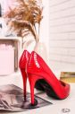Červené lodičky na tenkom podpätku Maurette galéria