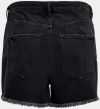 Čierne rifľové kraťasy ONLY Kelly galéria