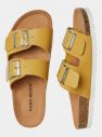 Vero Moda žlté kožené šľapky Carla galéria