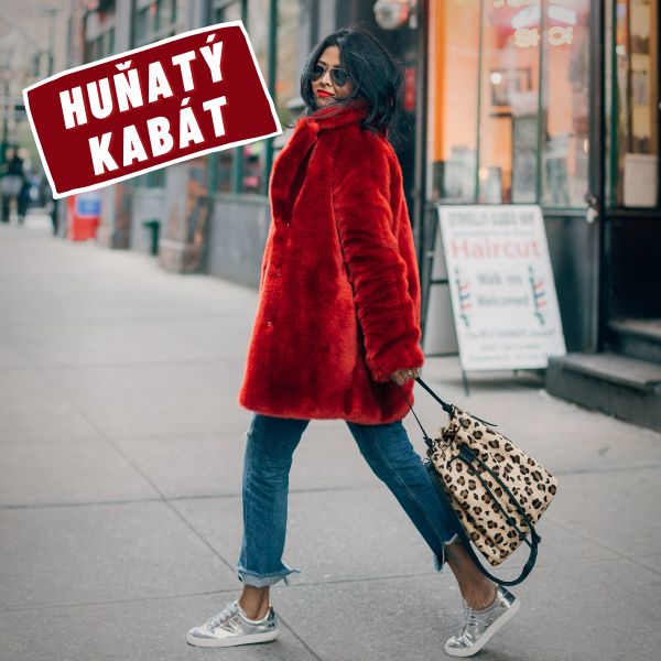 Huňatý kabát