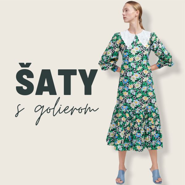 Šaty s golierom 