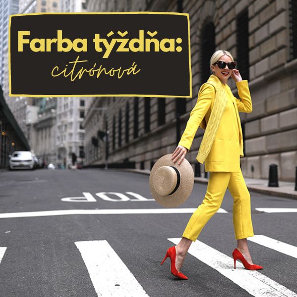 Farba týždňa: Citrónová