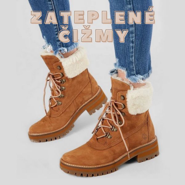 Zateplené čižmy na zimu