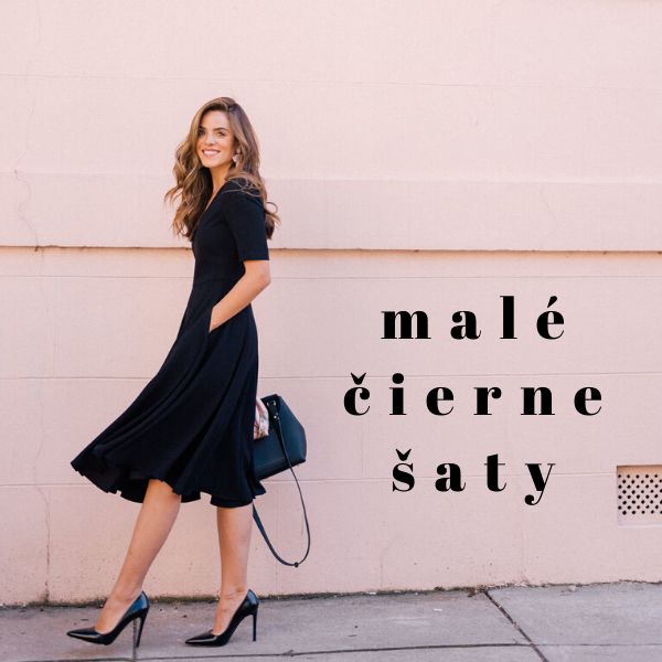 Malé čierne šaty 