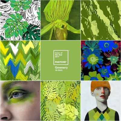 Farba roka 2017: Greenery 