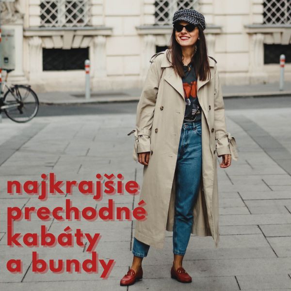 Najkrajšie prechodné kabáty a bundy