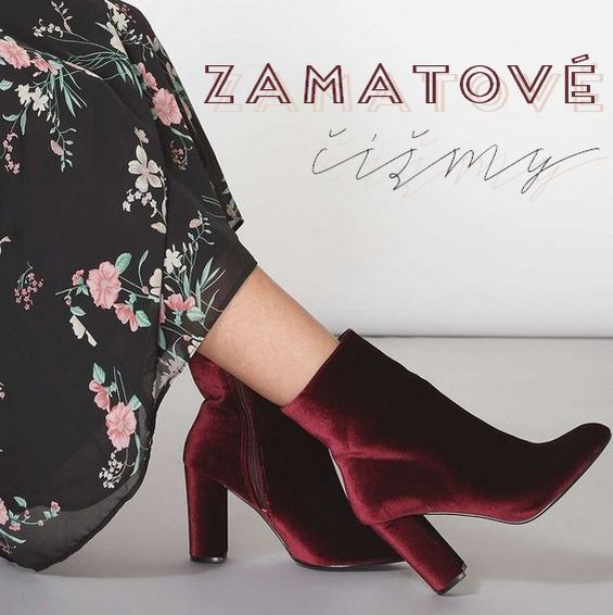 Zamatové čižmy