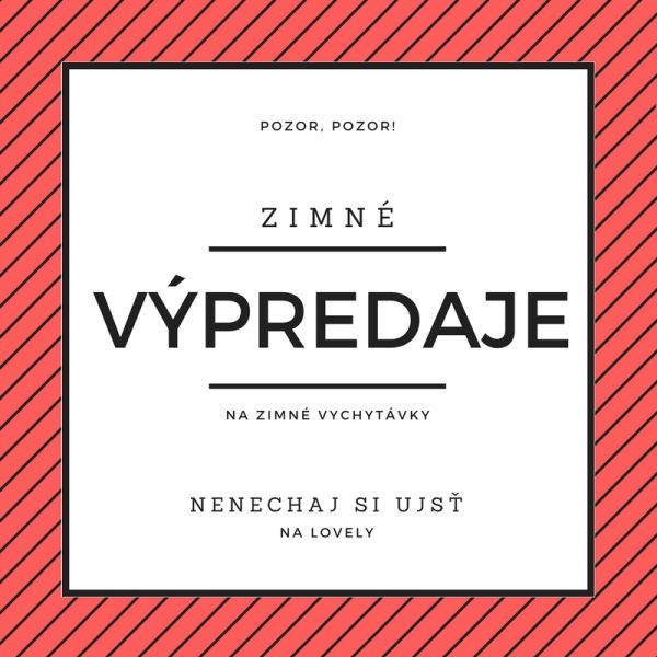 Zimné vychytávky za pár eur