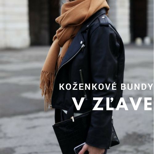 Koženkové bundy v ZĽAVE! 