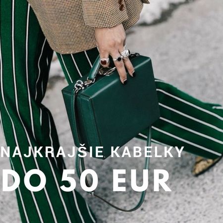 Najkrajšie kabelky do 50 eur