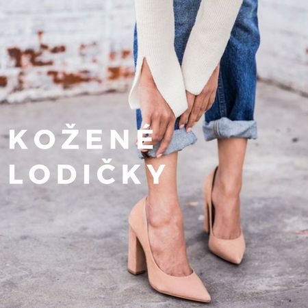 Lodičky z lakovanej kože