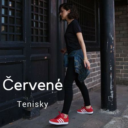 Červené tenisky