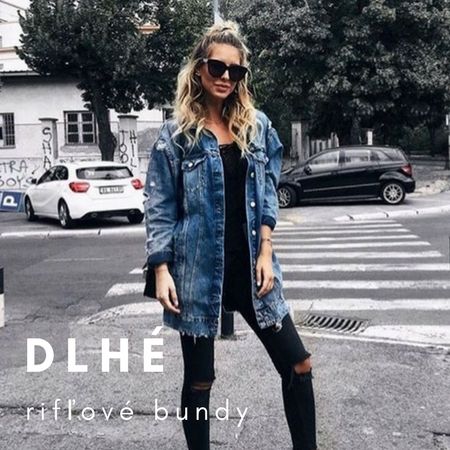 Dlhé rifľové bundy