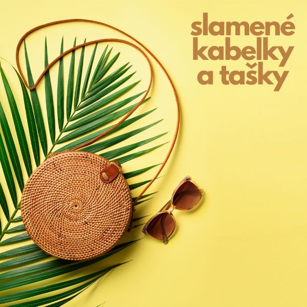 Slamené kabelky a tašky