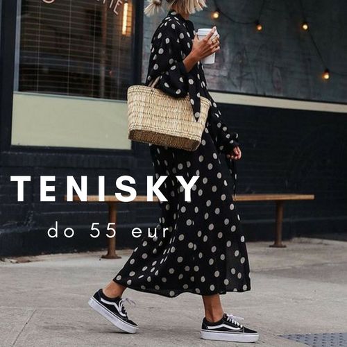 Najkrajšie tenisky a plátenky do 55 eur