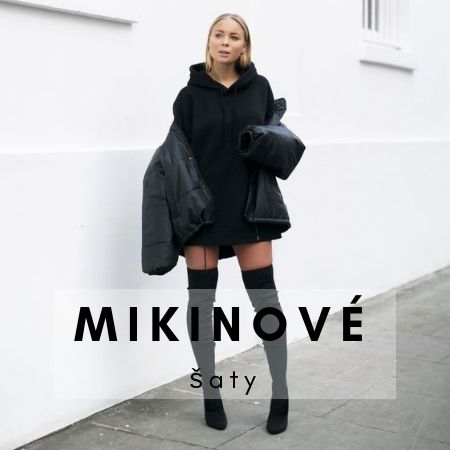 Mikinové šaty