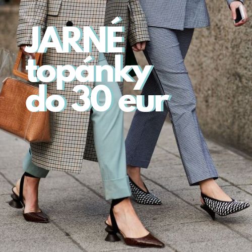 Lacné topánky na jar do 30e