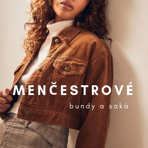 Menčestrové bundy a saká