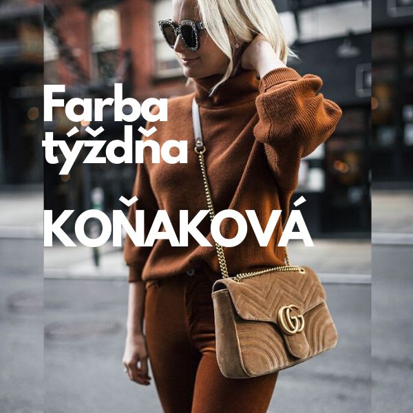 Farba týždňa: Koňaková