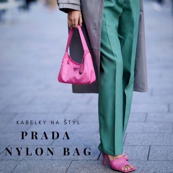 Kabelky na štýl Prada Nylon Bag