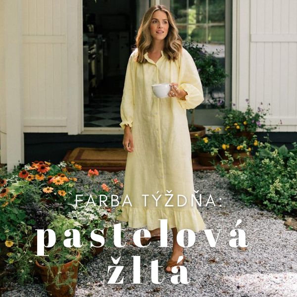 Farba týždňa: Pastelová žltá 