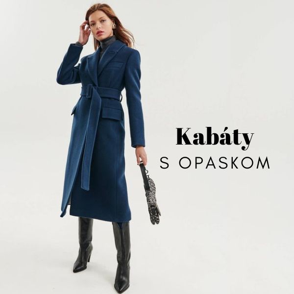 Kabáty s opaskom
