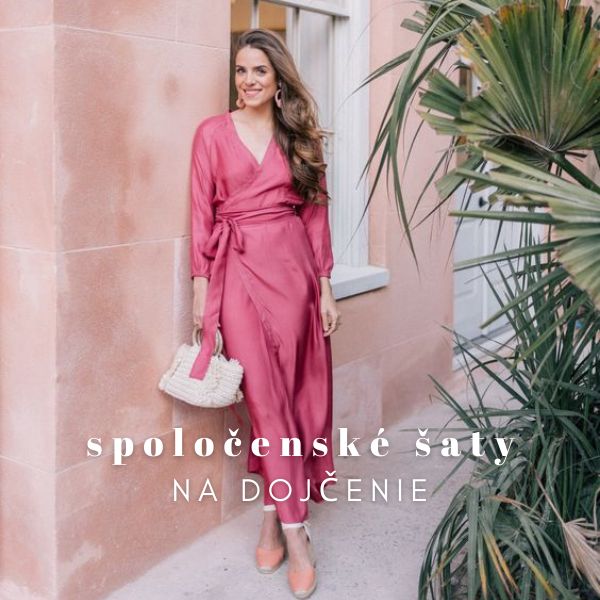 Spoločenské šaty na dojčenie 