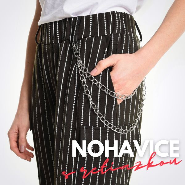 Nohavice s retiazkou