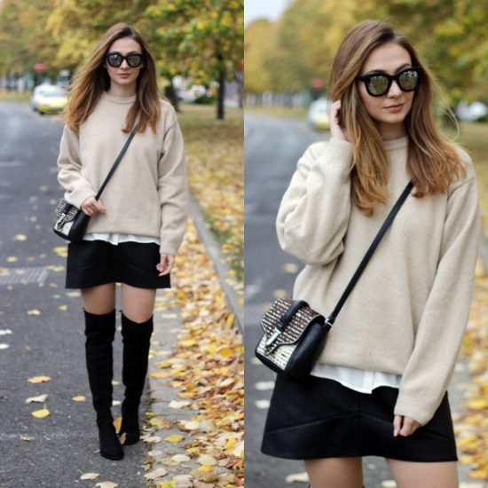 Black Over Knee Boots