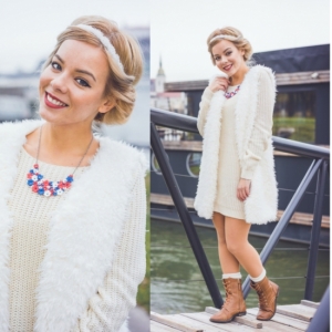 Fur vest