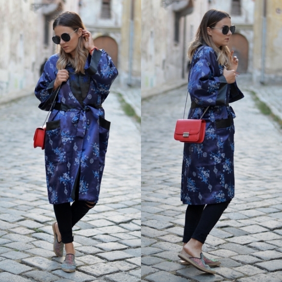 Kvetované kimono