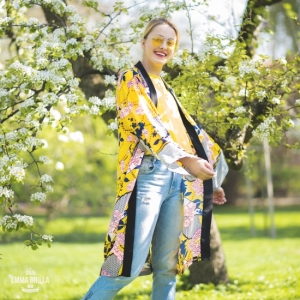 Farebné kimono