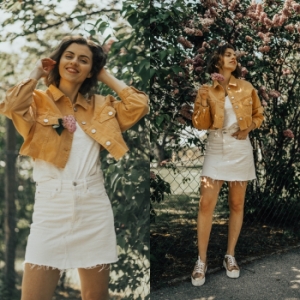 Denimový outfit