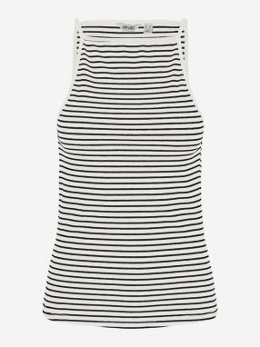 Women's white striped tank top AWARE by VERO MODA Wett - Women