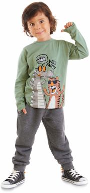 Denokids Wild Party Boys T-shirt Sweatpants Set