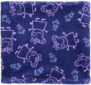 SNOOD VELVET PEPPA PIG