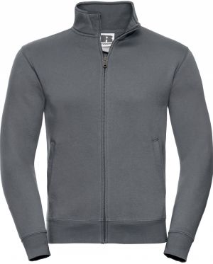 Men's Zip Up Sweatshirt - Authentic R267M 80% Plain Ring-Spun Cotton 20% Polyester (Three-Layer Fabric) 280g