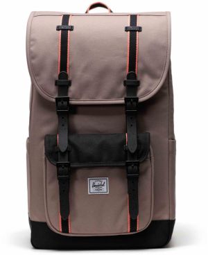 Herschel Batoh 'Little America™'  oranžová / rosé / čierna / biela