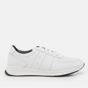 Hotiç Genuine Leather White Men's Sports Shoes