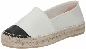 MACARENA Espadrilky 'OSLO-OSLO'  čierna / šedobiela