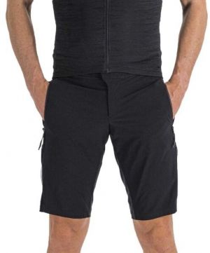 Sportful SUPERGIARA OVERSHORT Pánske cyklistické kraťasy, čierna, veľkosť