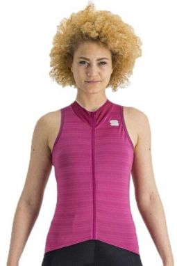 Sportful KELLY W SLEEVELESS JERSEY Dámske cyklistické tričko, fialová, veľkosť