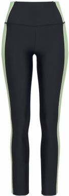 LASCANA ACTIVE Športové nohavice  zelená / čierna