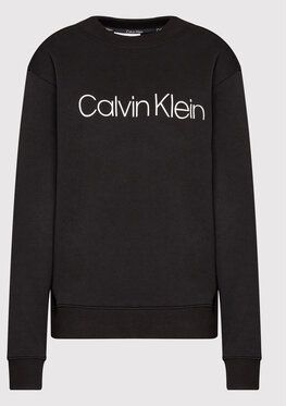 Calvin Klein Curve Mikina Inclusive Core Logo K20K203634 Čierna Regular Fit