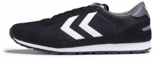 Hummel Reflex Unisex Black Suede Sports Shoes