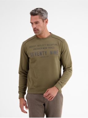 Khaki men's sweatshirt LERROS - Mens