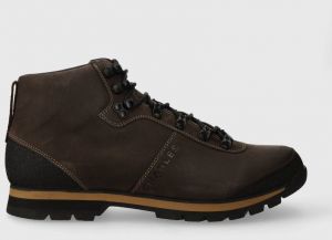 Kožená obuv Charles Footwear Carney pánske, hnedá farba, Carney.Hiker.Brown