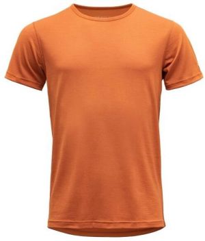 Devold BREEZE MERINO 150 T-SHIRT Pánske tričko, oranžová, veľkosť