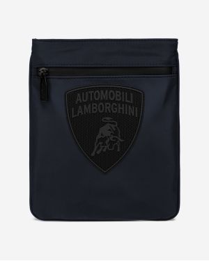 Tašky, ľadvinky pre mužov Lamborghini - modrá